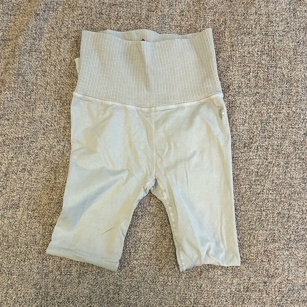 Free People 7/8 Length Good Karma in Sea Glass